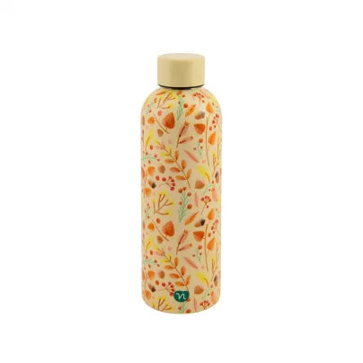 Bottiglia Thermos in acciaio Autumn Gialla 500ml