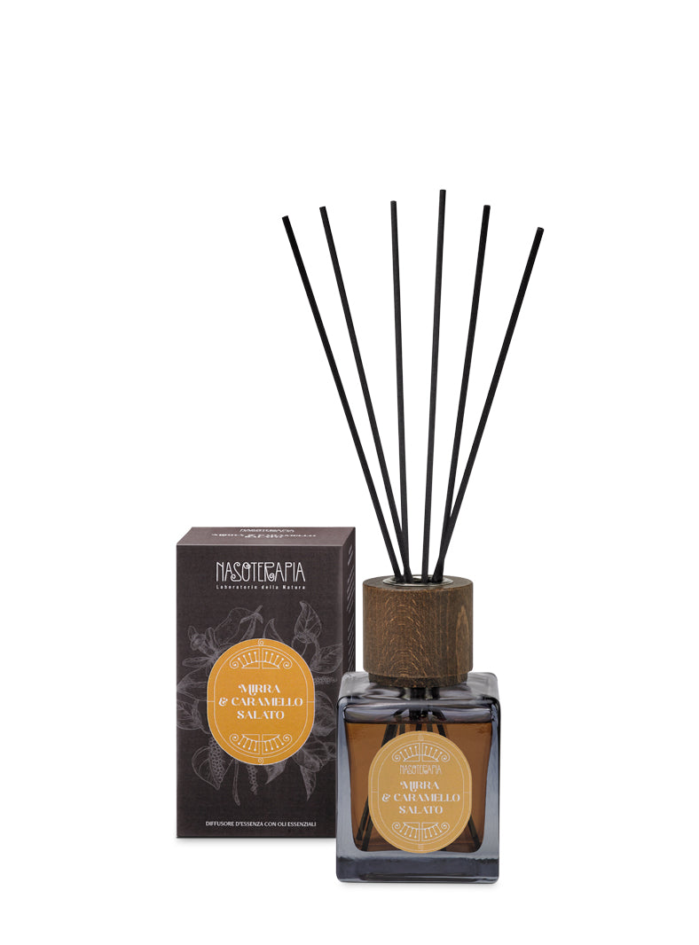 Diffusore bastoncini Mirra e Caramello 500