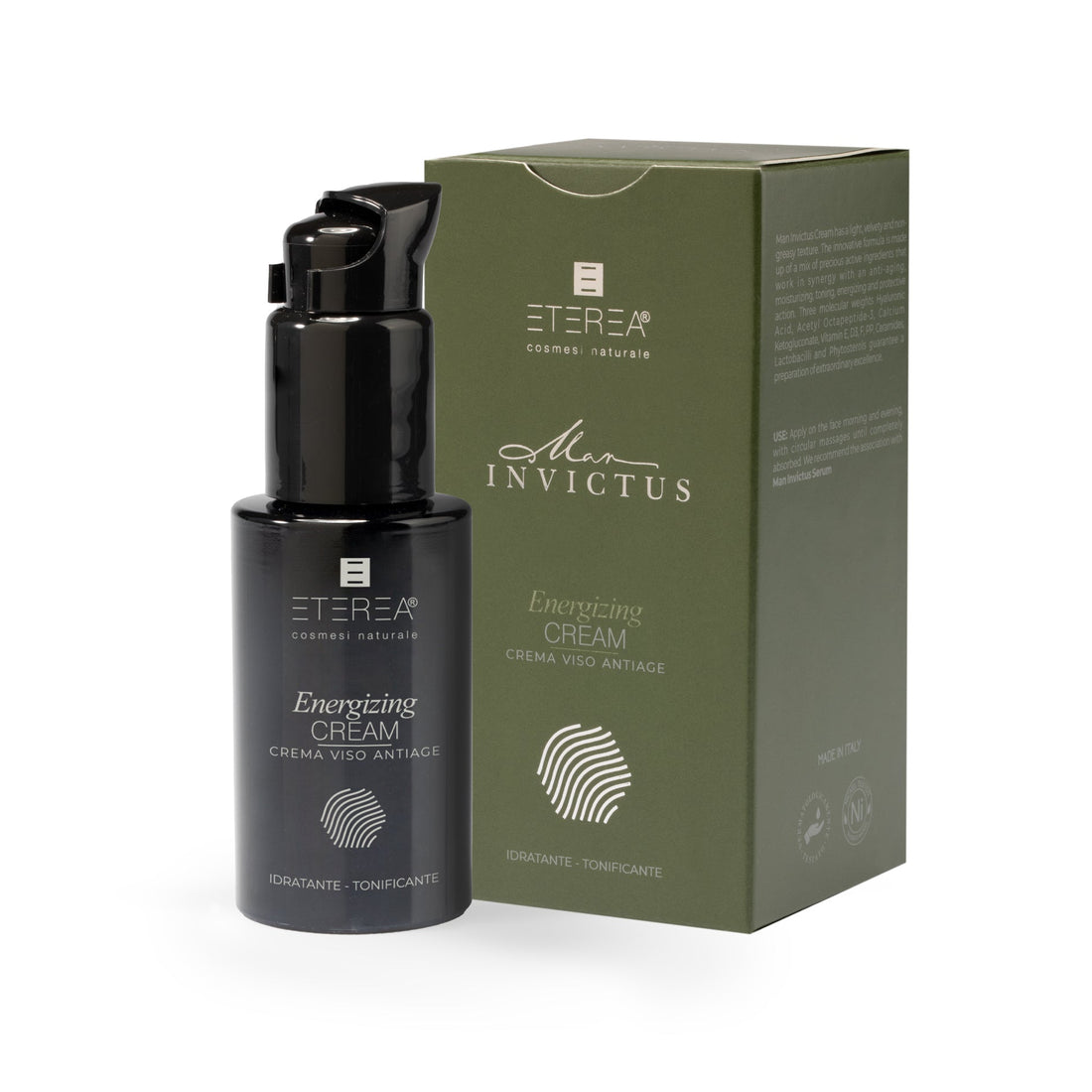 Men invictus crema viso