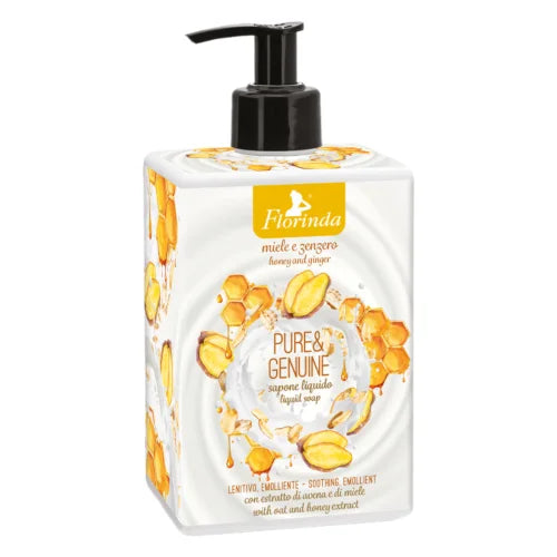 Florinda - Pure&amp;Genuine Sapone Liquido Miele E Zenzero 500ml