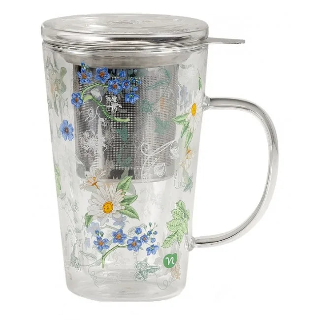 Infusiera Vetro Doppia Parete