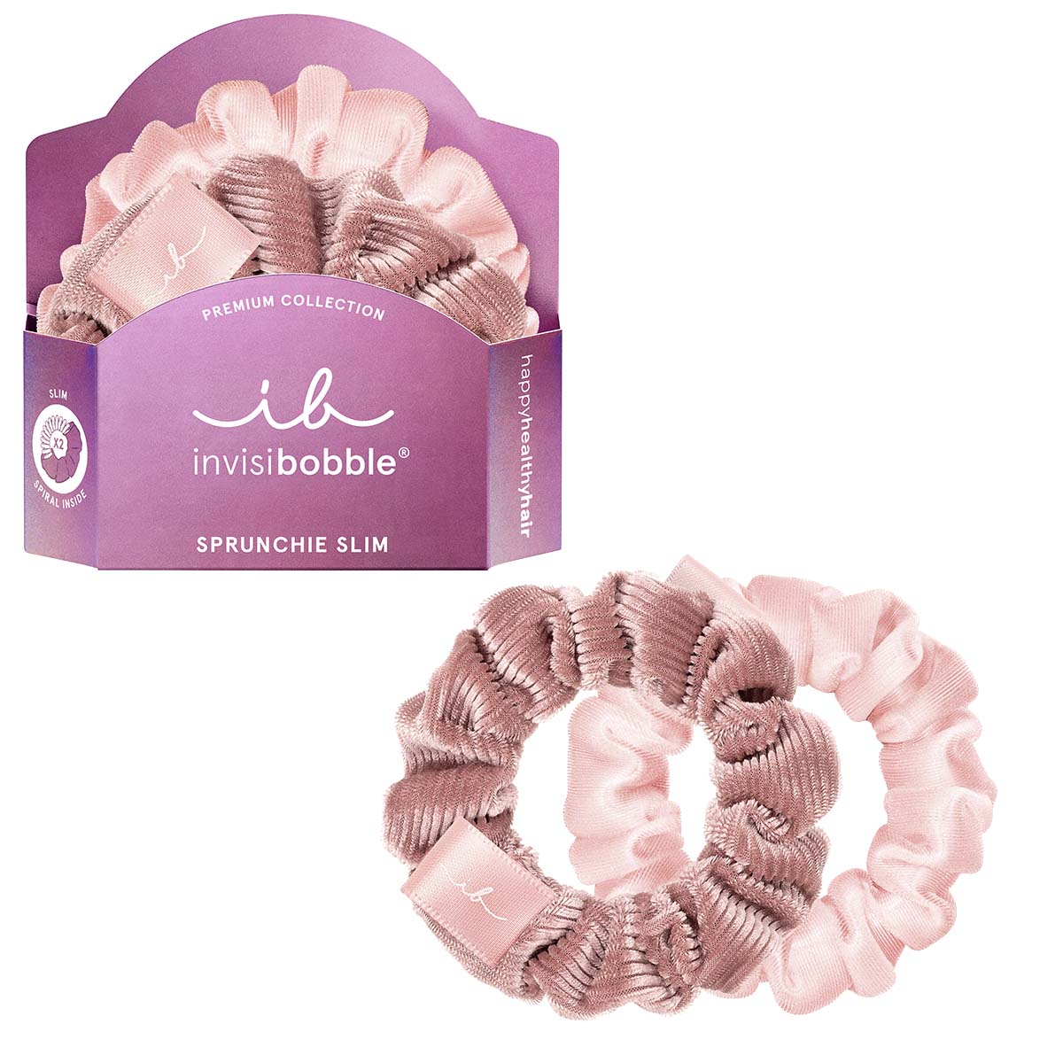 Sprunchie Duo Slim La Vie en Rose