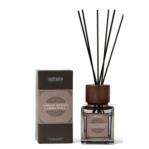 Diffusore bastoncini Tabacco e Ambra 200ml