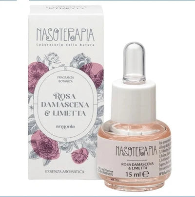 Essenza di oli essenziali Rosa Damascena e Limetta 15ml